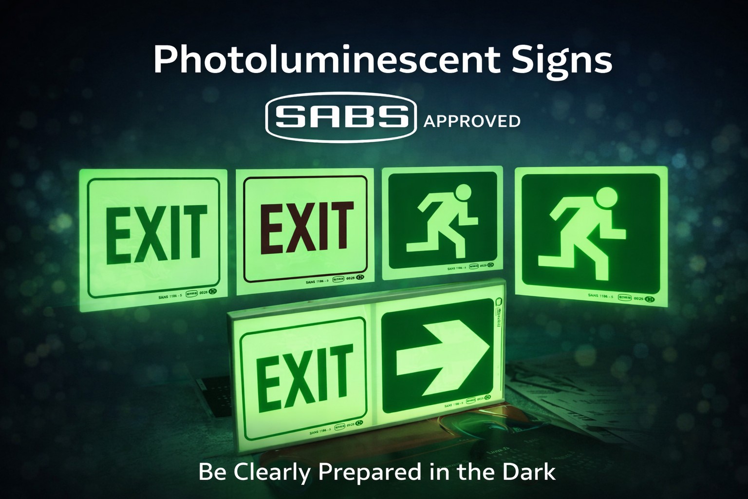 Photoluminescent Signs