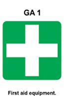 GA1 - First aid equipment
