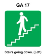 GA17 - Stairs going up (Left)