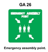 GA26 - Emergency assembly point