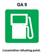 GA9 - Locomotive refueling point