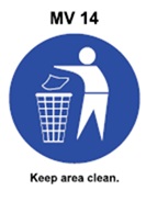 MV14 - Keep area clean
