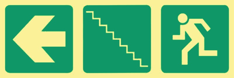 E19 - Stairs up with arrow (left)