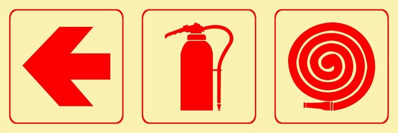 F5 - Arrow left + hose reel + hydrant