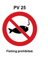 PV25 - Fishing prohibited