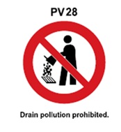 PV28 - Drain pollution prohibited