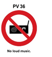 PV36 - No loud music