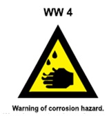 WW4 - Corrosive substance